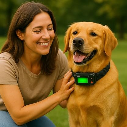 Collier Antifugue GPS pour Chien – Clôture Sans Fil Intelligente & Sécurisée