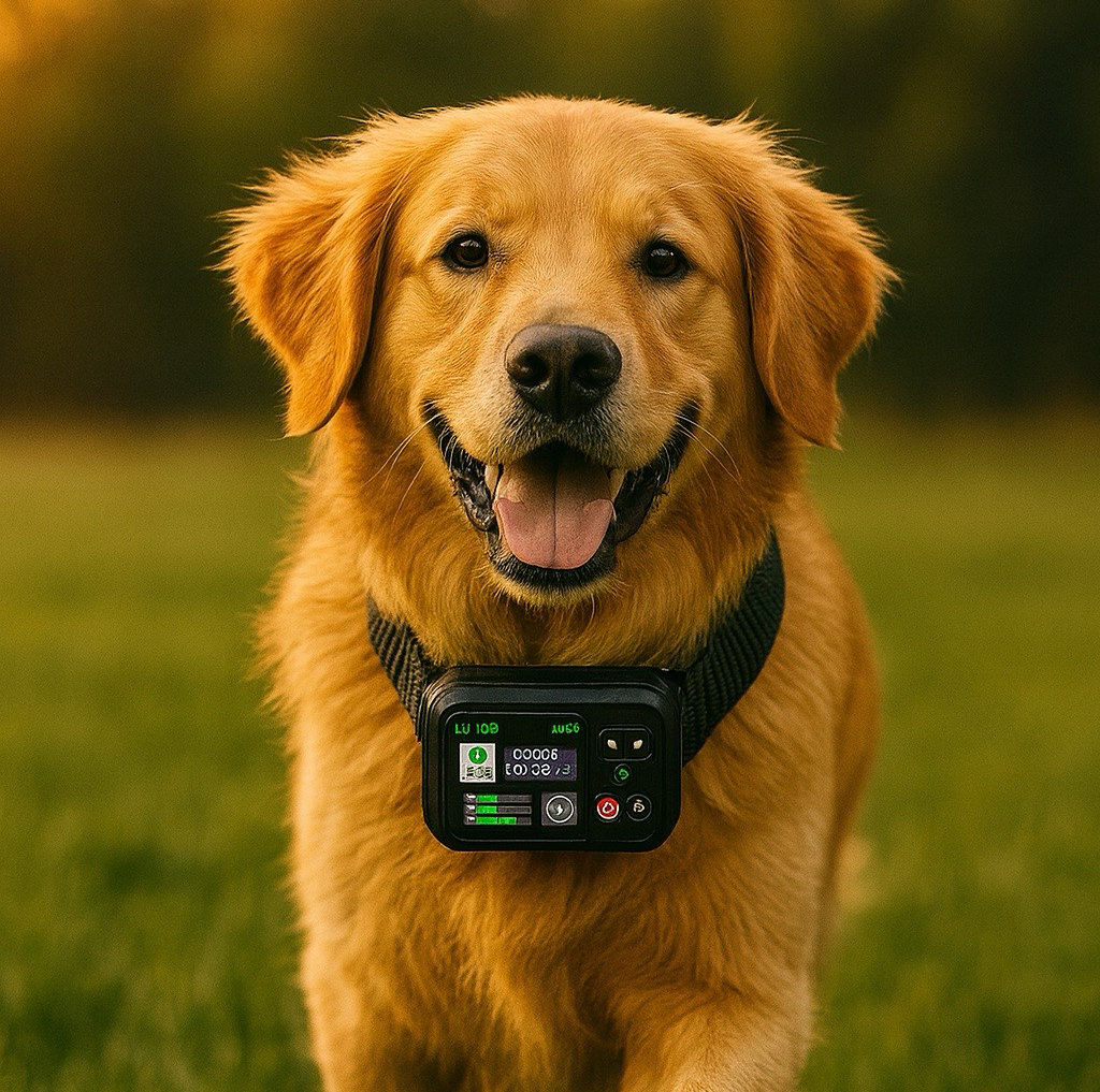 Collier Antifugue GPS pour Chien – Clôture Sans Fil Intelligente & Sécurisée